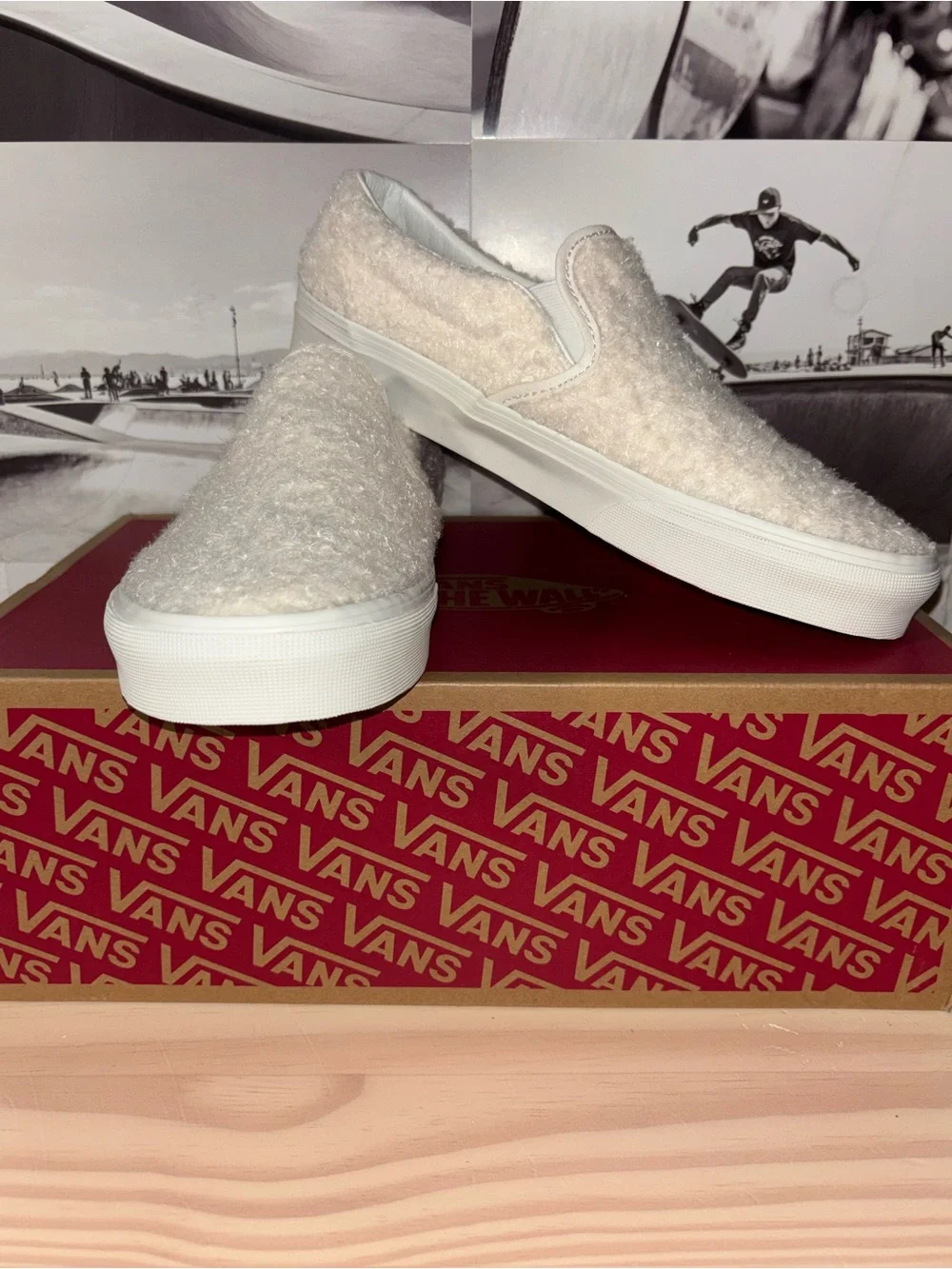 Vans Classic Slip On Sherpa Multiple Sizes